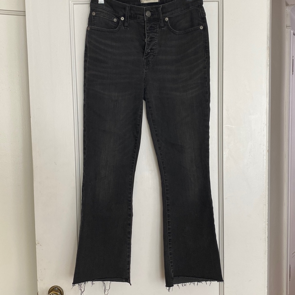 Madewell Cali Demi Boot Size 26 Black